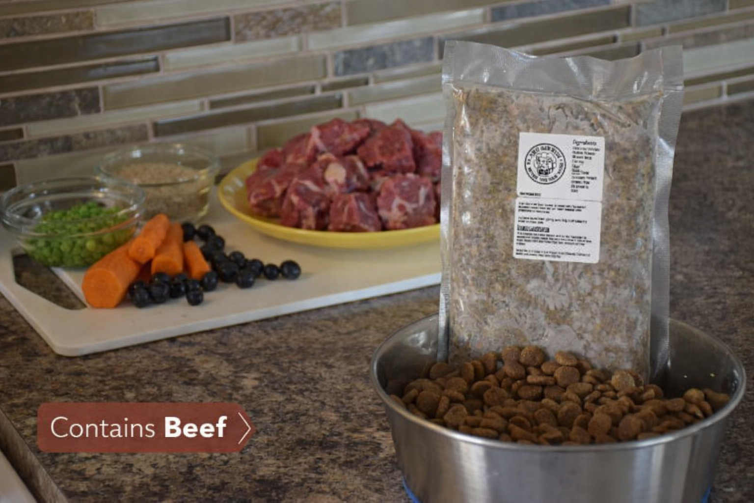 Chef Gertrude Beef Topper – 1 lb Bag